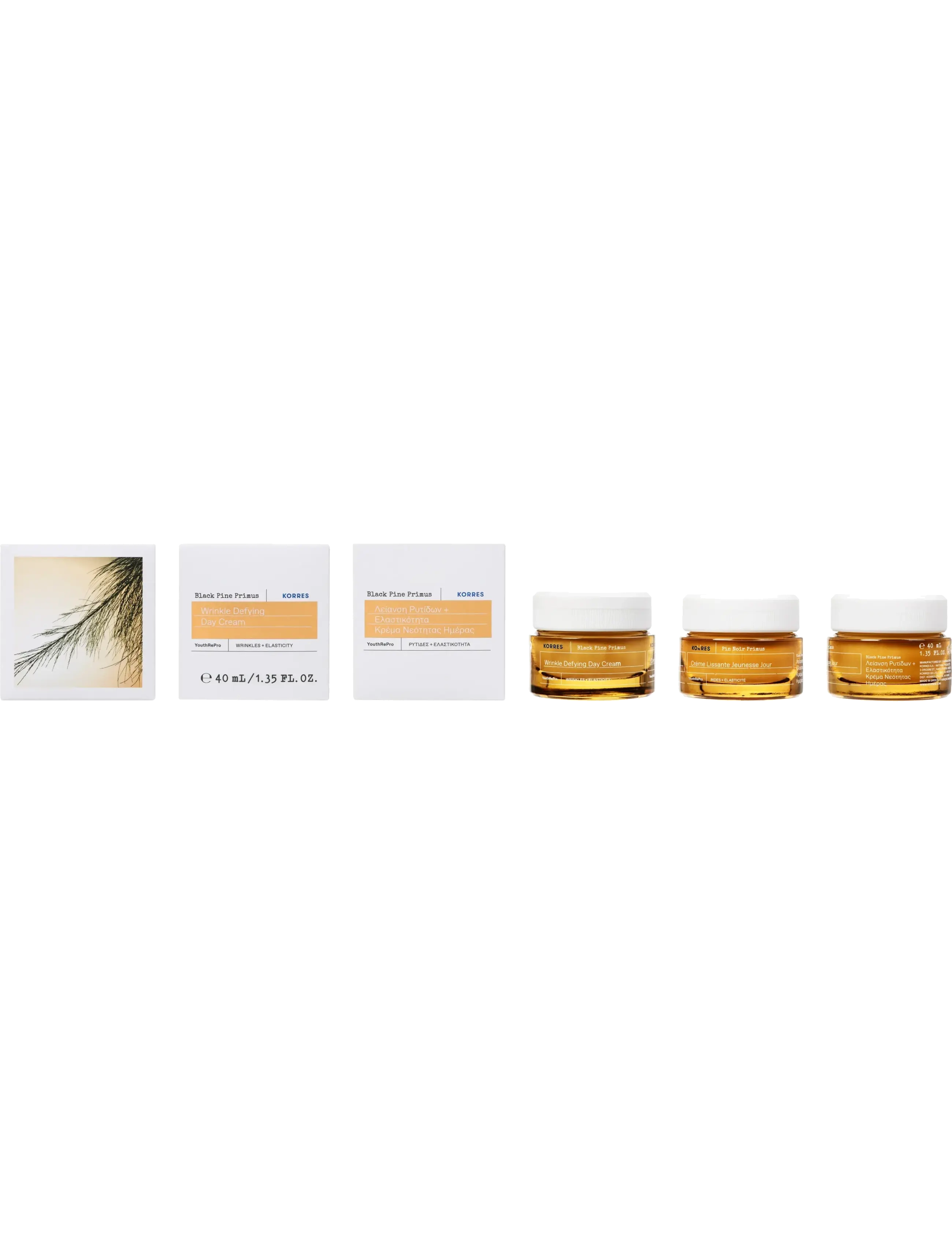KORRES - Black Pine Primus Wrinkle Defying Day Cream - fugtpleje - no colour - 2