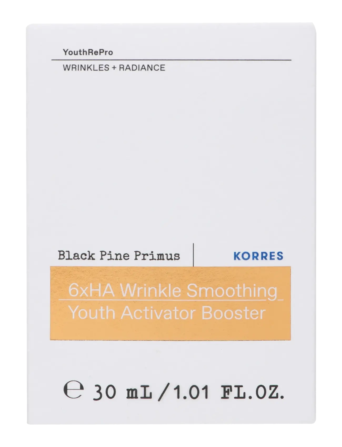 KORRES - Black Pine Primus 6xHA Wrinkle Smoothing Youth Activator Booster Serum - serum - no colour - 1