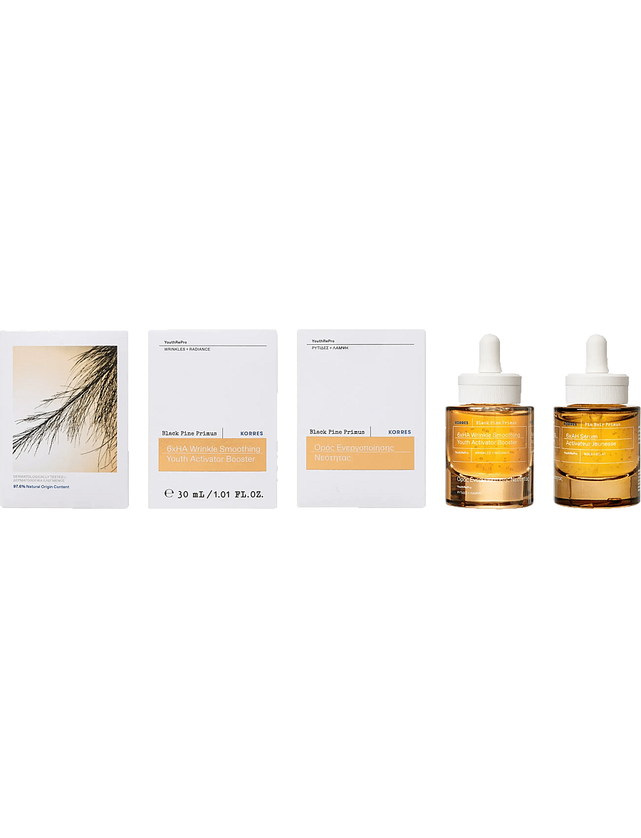 KORRES - Black Pine Primus 6xHA Wrinkle Smoothing Youth Activator Booster Serum - seerumid - no colour - 3