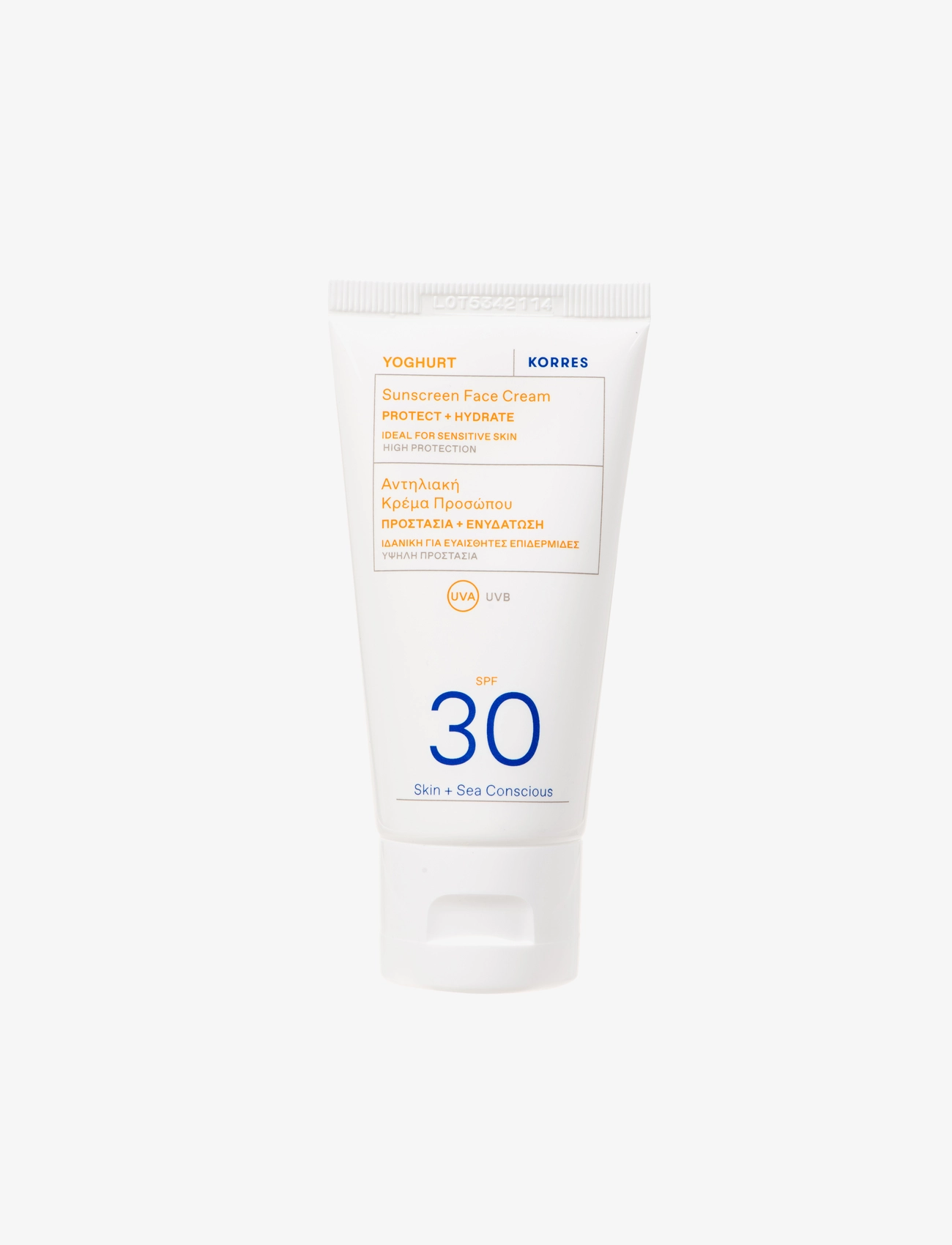 KORRES Yoghurt Face Sunscreen SPF 30 - Sólarvörur - NO COLOR / undefined