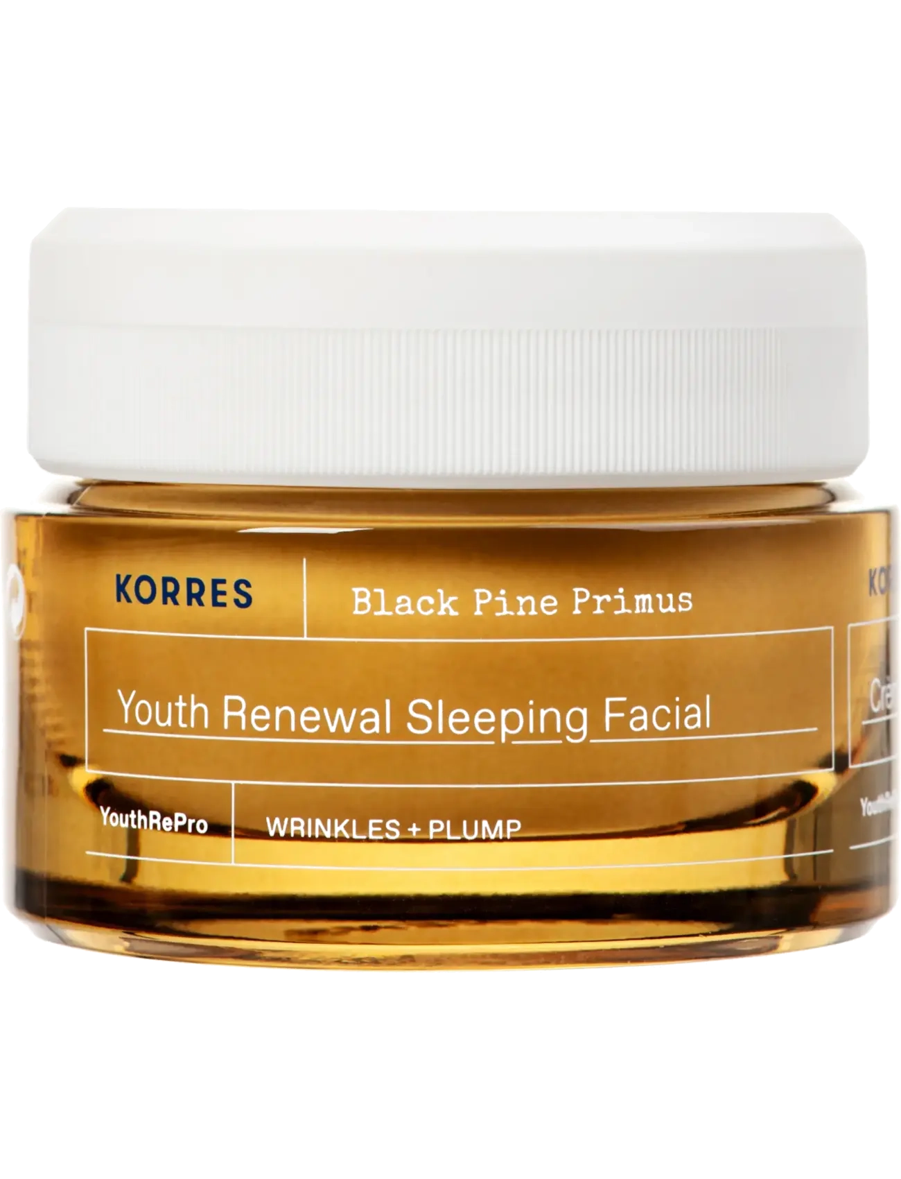 KORRES Black Pine Primus Youth Renewal Sleeping Facial Night Cream, Night Creme, Nude, Str: 40 ML