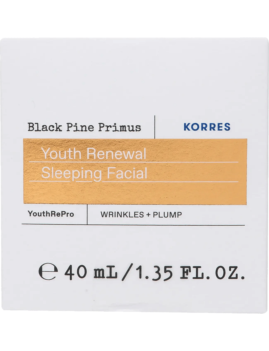 KORRES - Black Pine Primus Youth Renewal Sleeping Facial Night Cream - niisutajad - no colour - 1