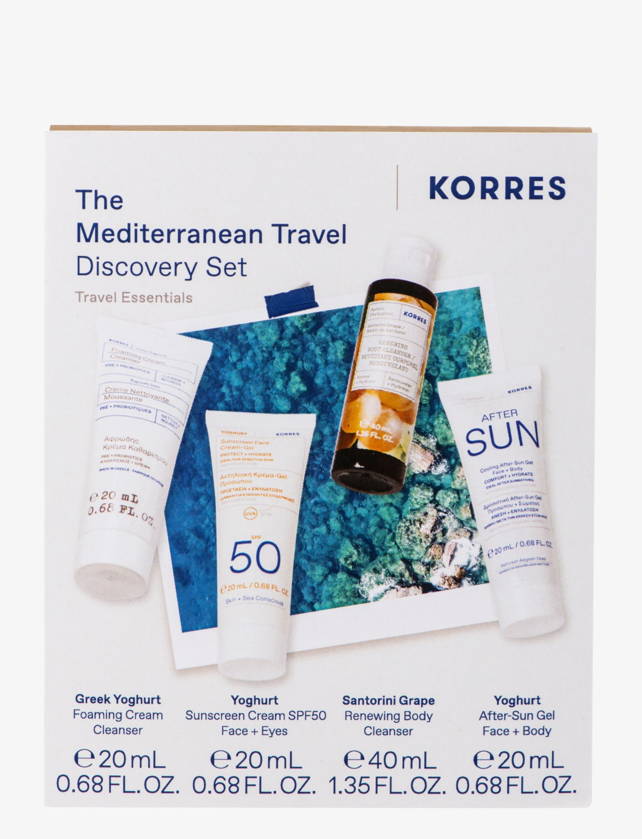 KORRES The Mediterranean Travel Discovery Set - Dāvanas - NO COLOR / undefined