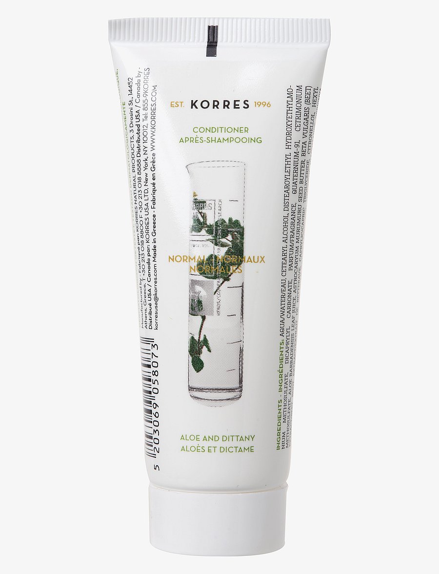 KORRES - Aloe + Dittany Conditioner For Νormal Ηair - balsam - clear - 0