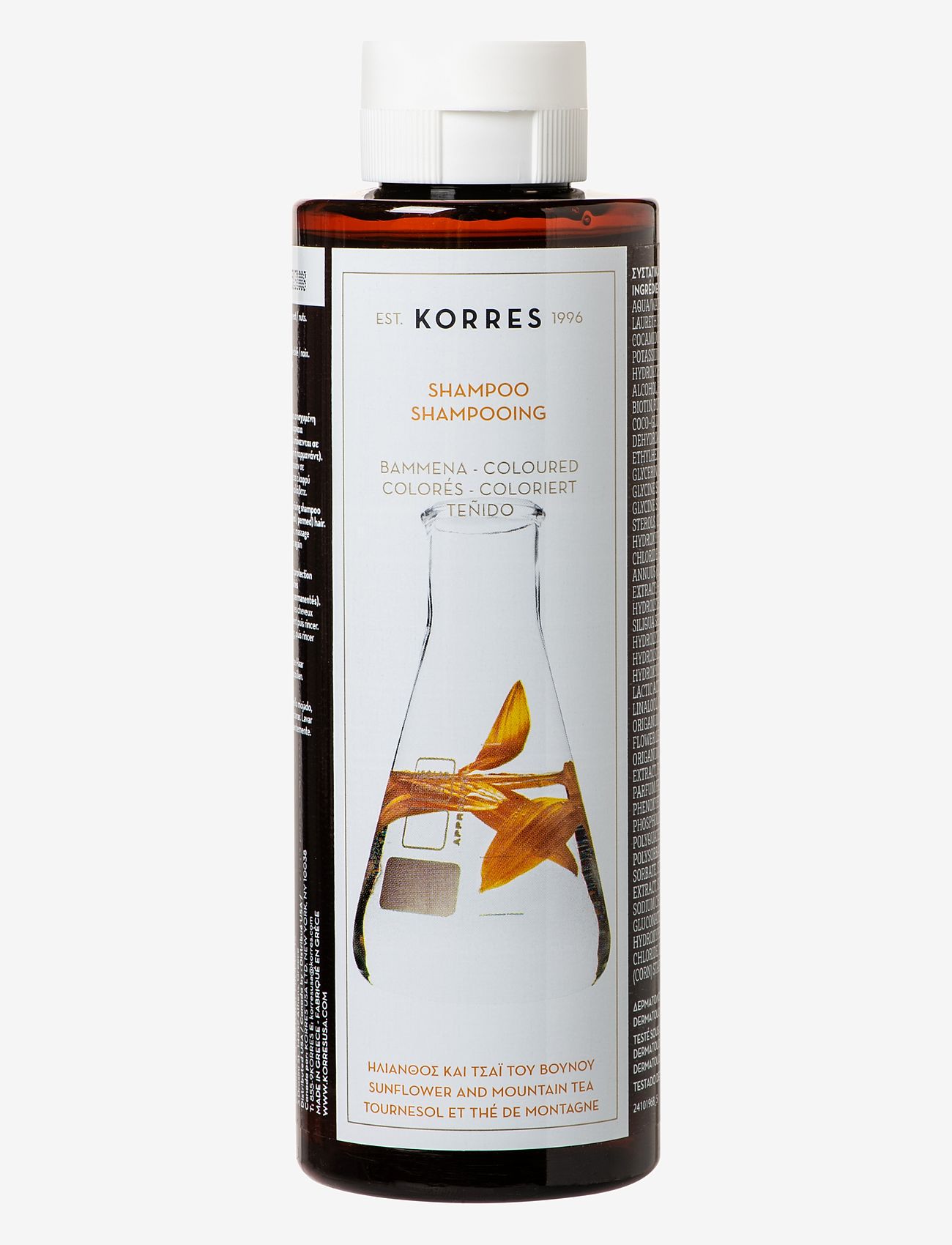 KORRES - Sunflower + Mountain Tea Shampoo For Dyed Hair - clear - 0