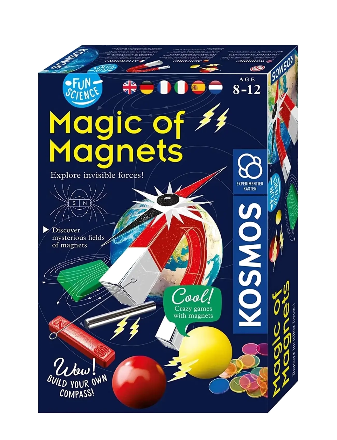 Kosmos Fun Science: Magic of Magnets (DA/SE/NO) - Neuheiten - MULTI / multi