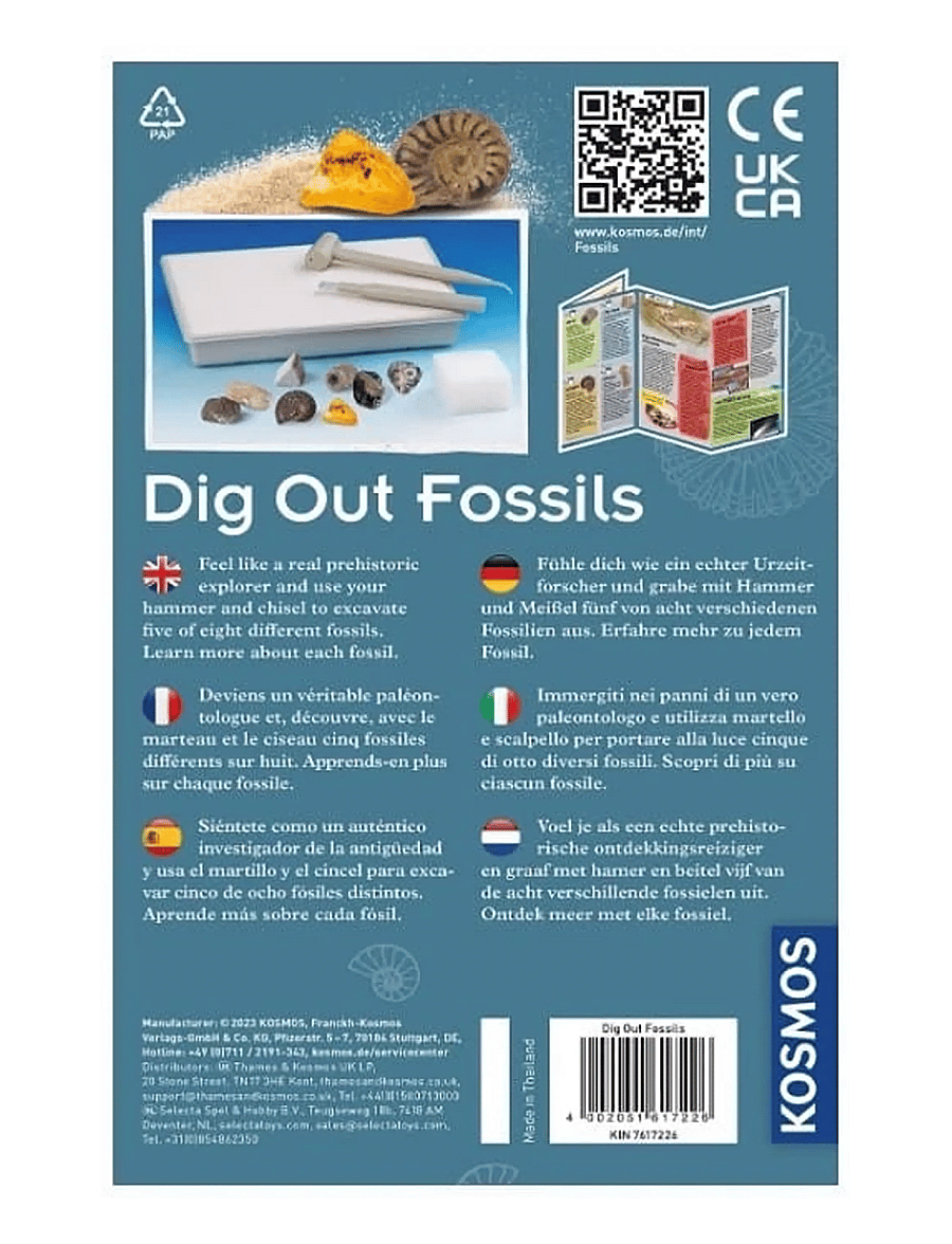 Kosmos - Dig Out Fossils - Science Kit - STEM (DA/SE/NO) - multi - 1