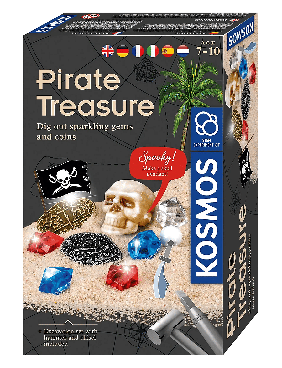 Kosmos - Pirate Treasure - Science Kit - STEM (DA/SE/NO) - multi - 0