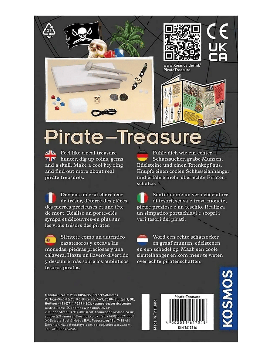 Kosmos - Pirate Treasure - Science Kit - STEM (DA/SE/NO) - multi - 2