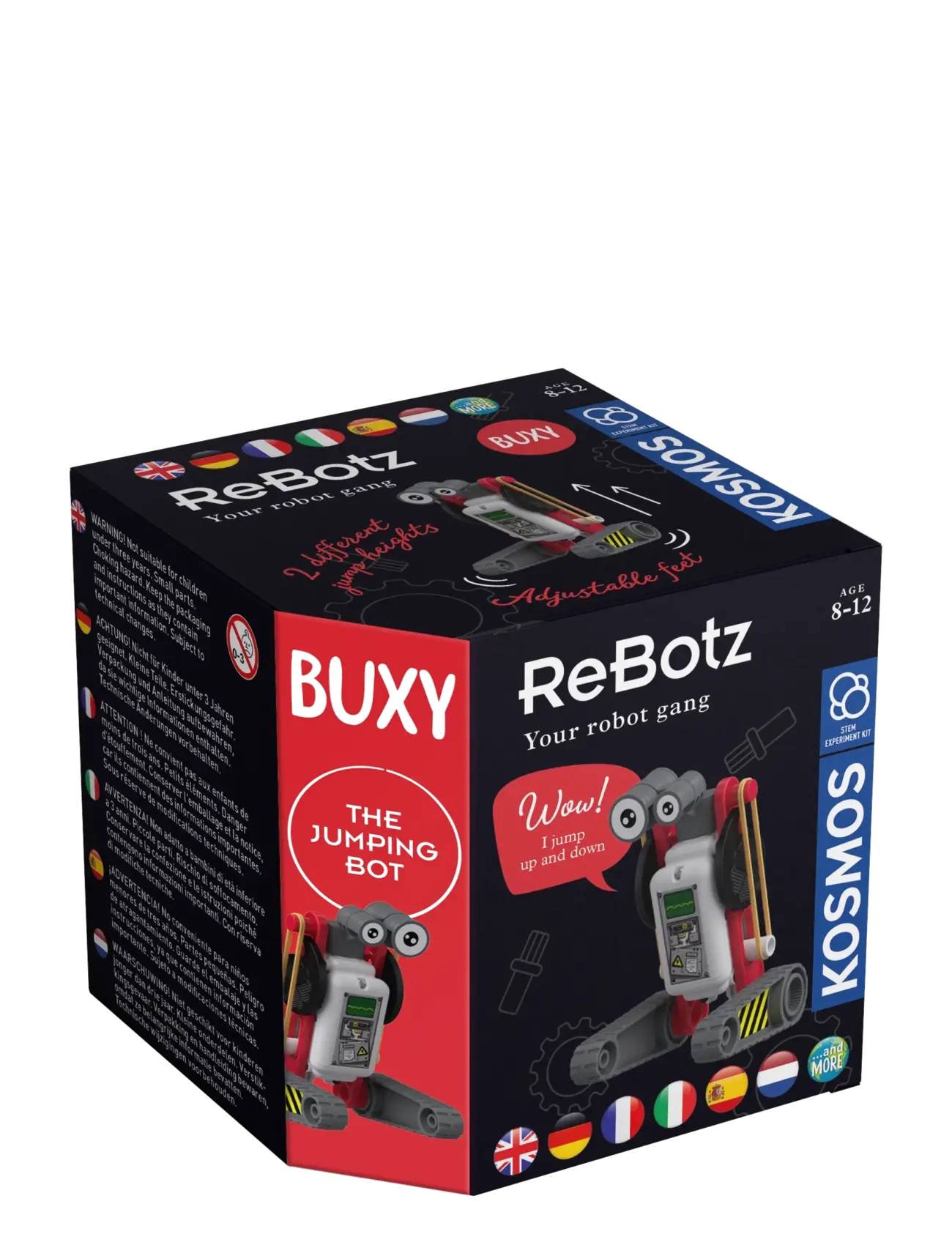 Kosmos ReBotz - Buxy the Jumping Robot (DA/SE/NO) - Robotter - MULTI / multi