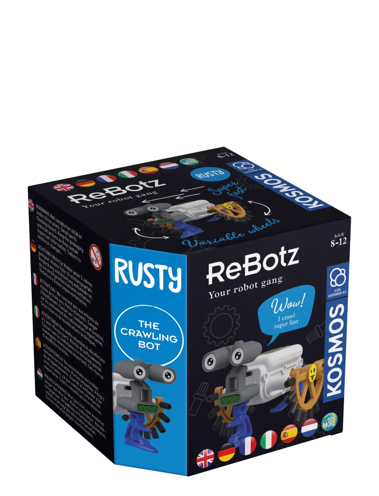 Kosmos ReBotz - Rusty the Crawling Robot (DA/SE/NO) - Neuheiten - MULTI / multi