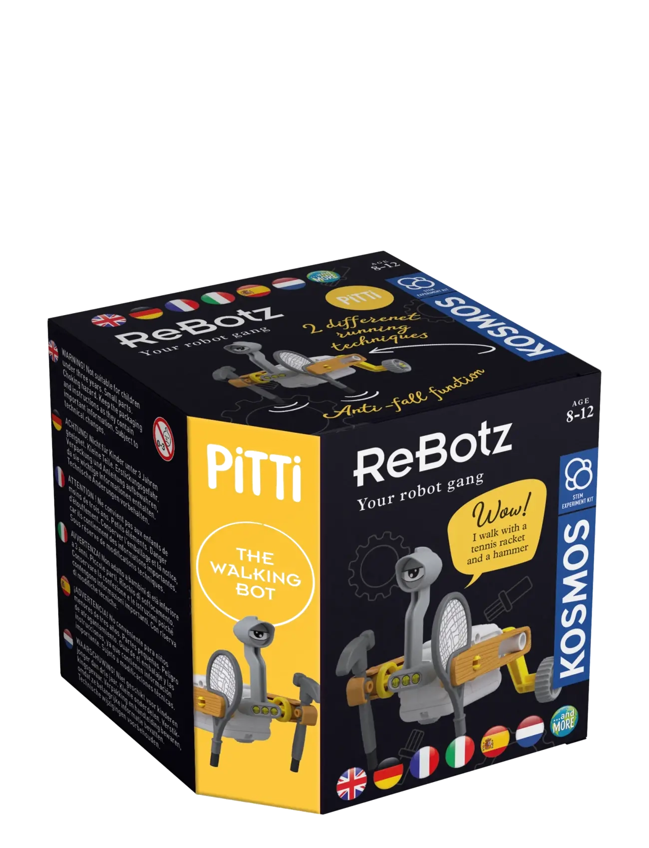 Kosmos ReBotz - Pitti the Walking Robot (DA/SE/NO) - Robotter - MULTI / multi
