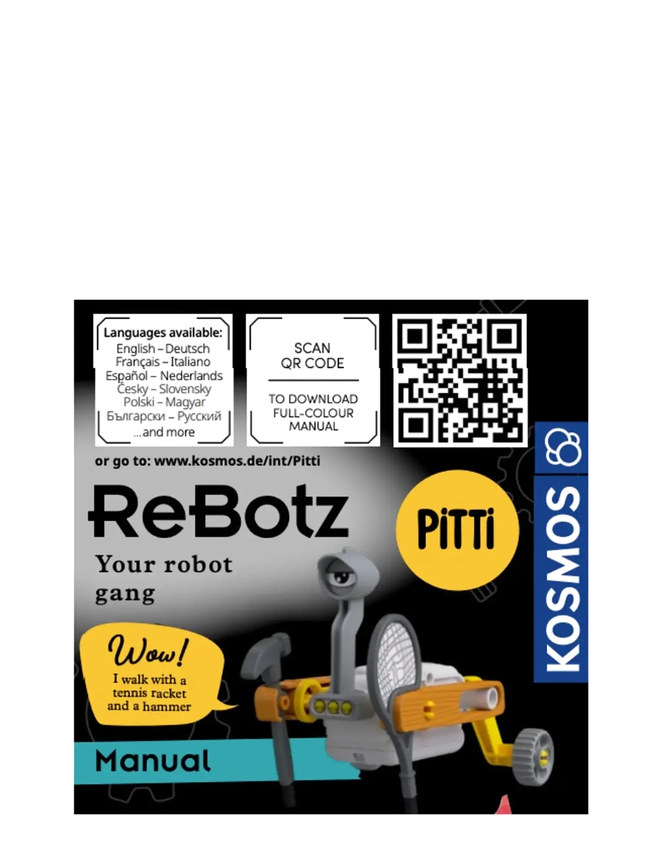 Kosmos - ReBotz - Pitti the Walking Robot (DA/SE/NO) - multi - 2
