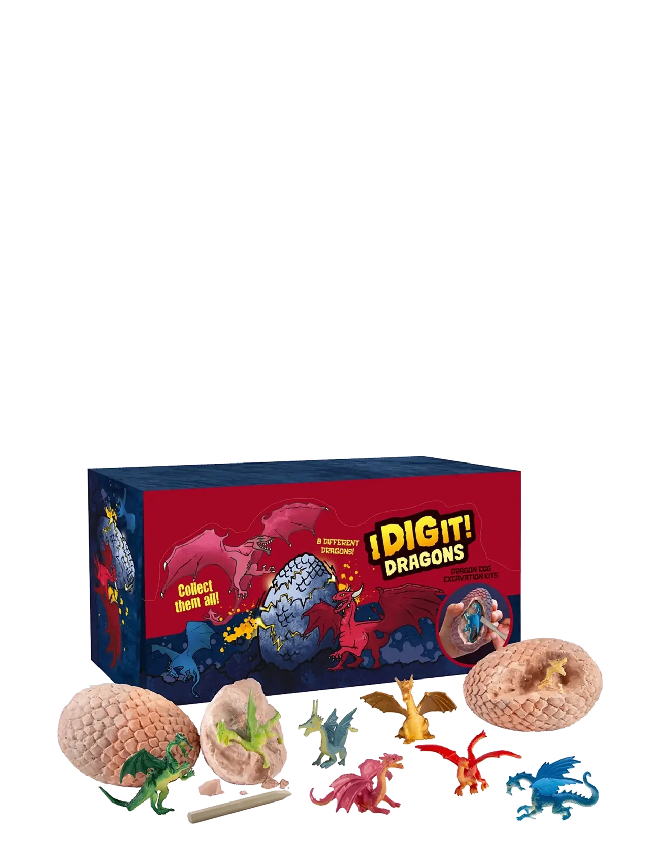 Kosmos I Dig It! Dragons - Udgravning (DA/SE/NO) (Display: 24) - Neuheiten - MULTI / multi