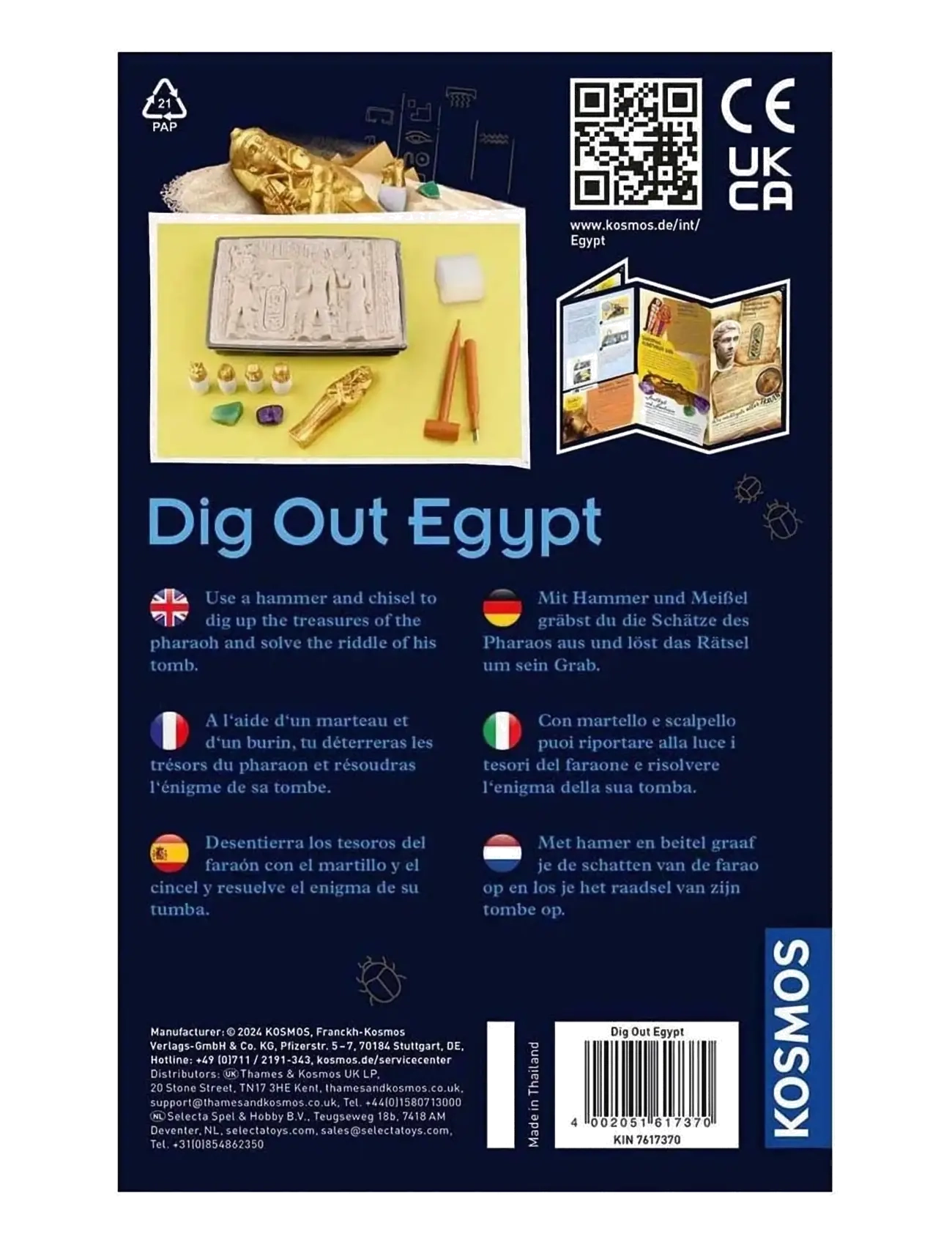 Kosmos - Pharaoh's Treasure (DA/SE/NO) - multi - 1