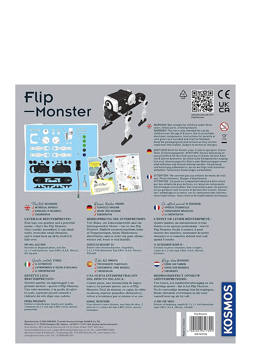 Kosmos - Flip Monster (DA/SE/NO) - robotter - multi - 1