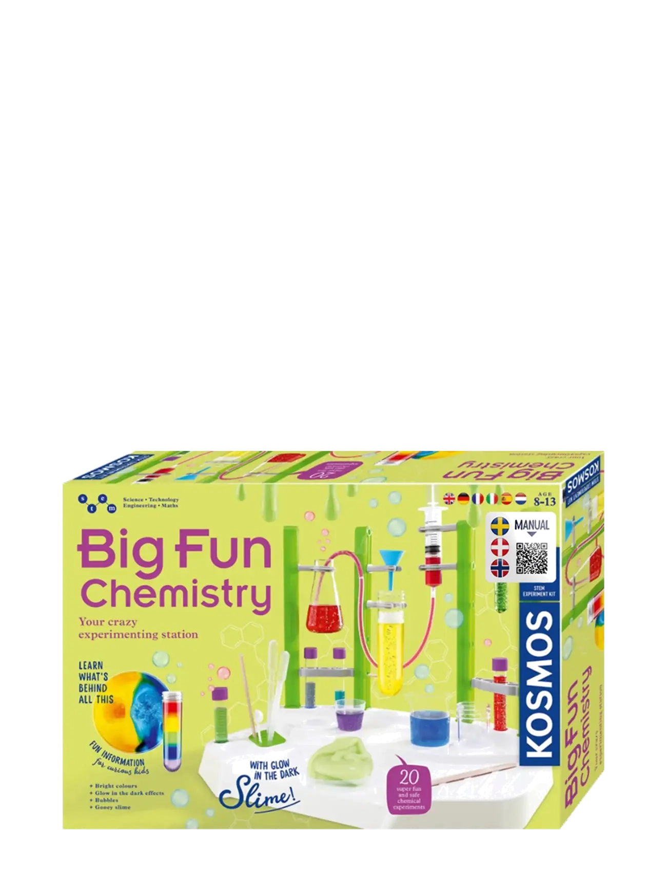 Kosmos Big Fun Chemistry (DA/SE/NO) - Eksperimenter og videnskab - MULTI / green