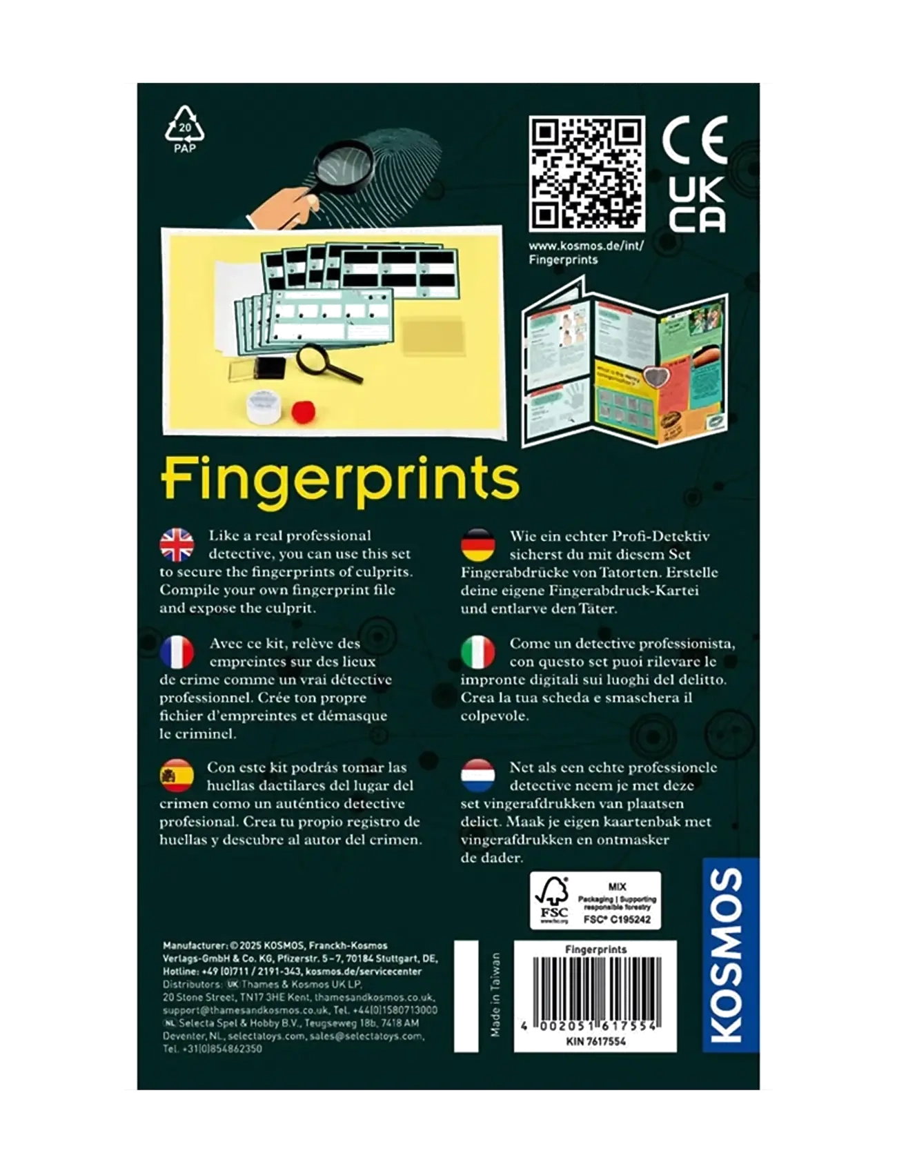 Kosmos - Finger Prints (DA/SE/NO) - multi - 1
