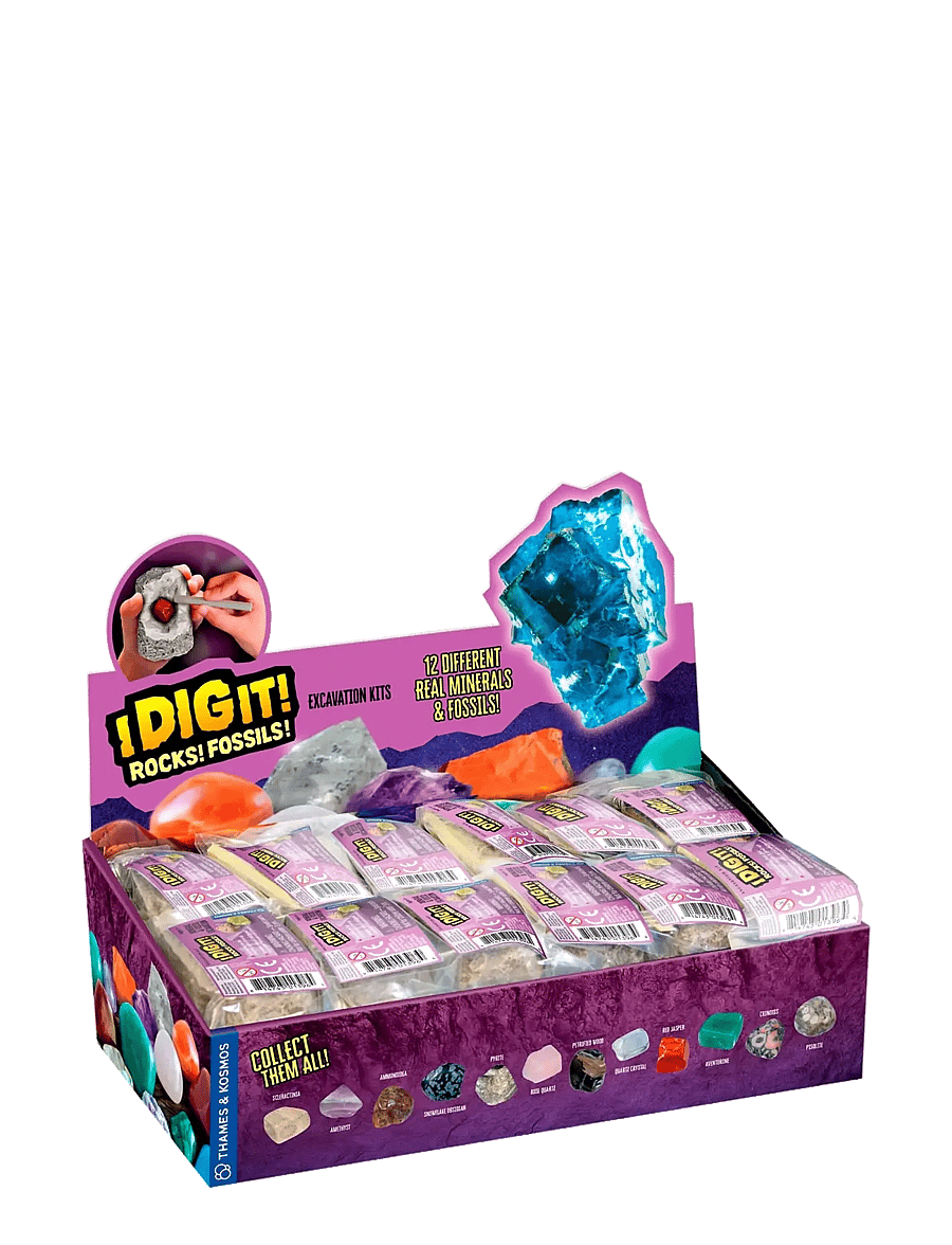 Kosmos - I Dig It! Minerals Display - Science Kit - MOQ 24 (Nordic) - multi - 1