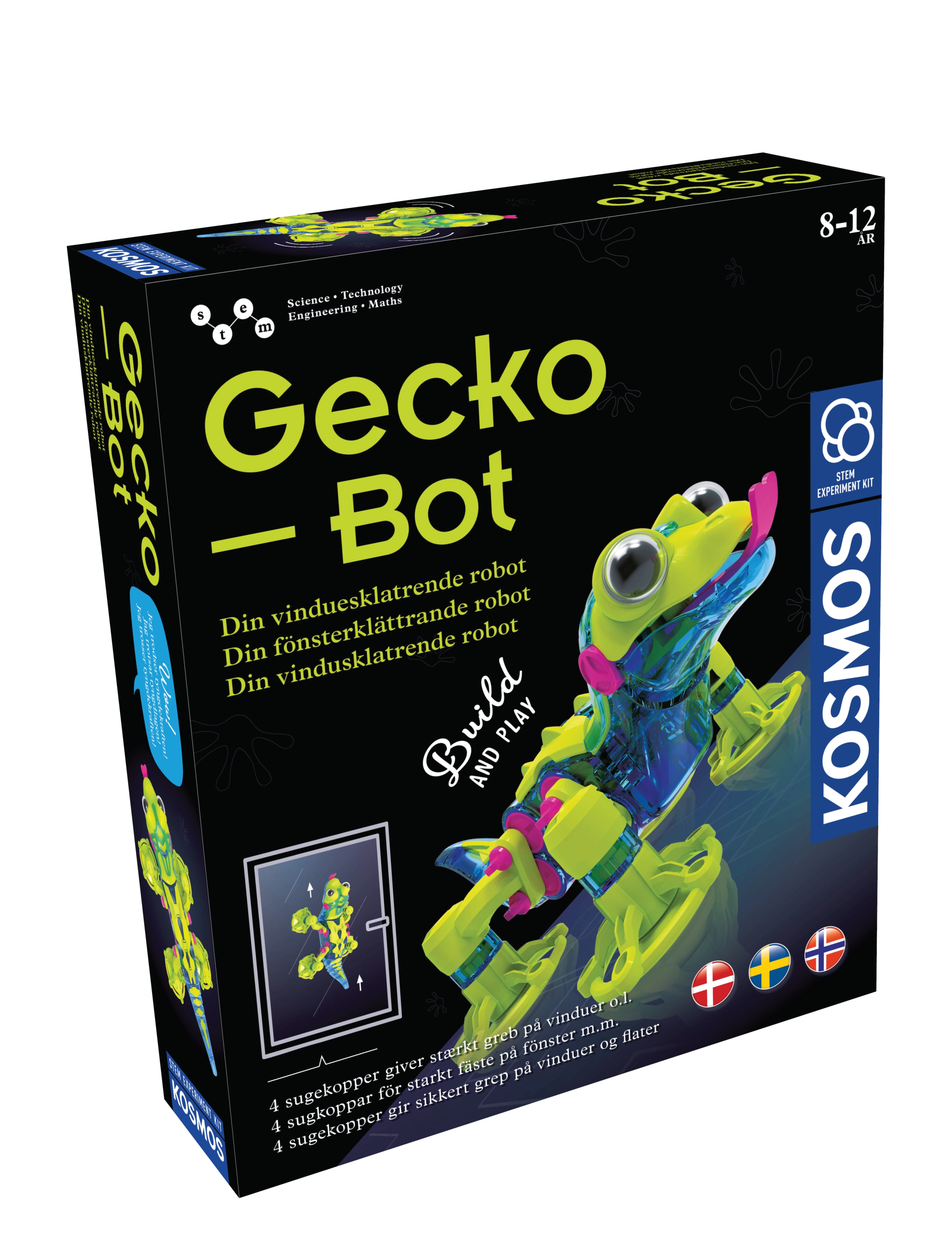 Kosmos Gecko-Bot (DA/SE/NO) - Eksperimenter og videnskab - MULTI / multi
