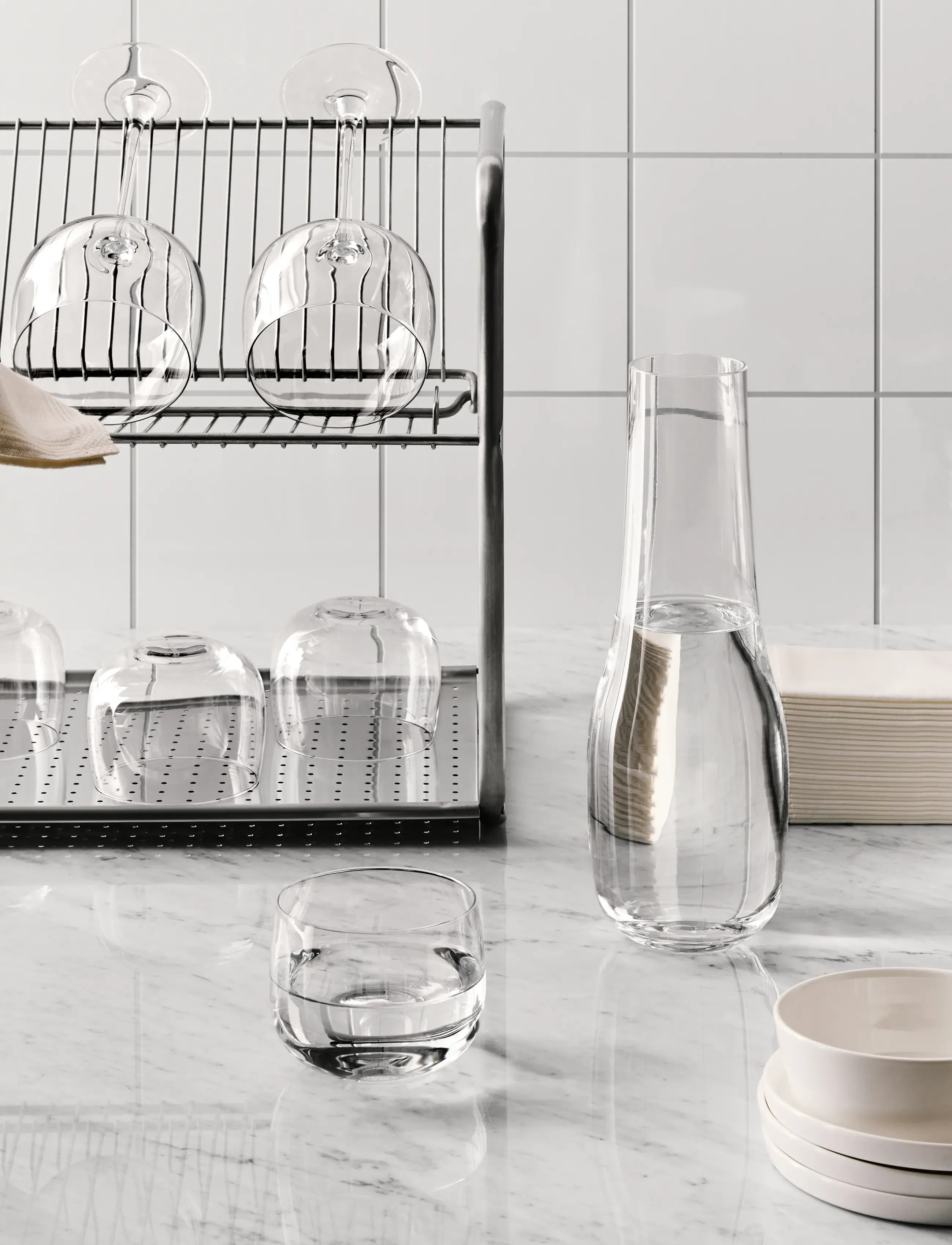 Kosta Boda - Nutid karaff 120cl - wasserkaraffen - clear - 0