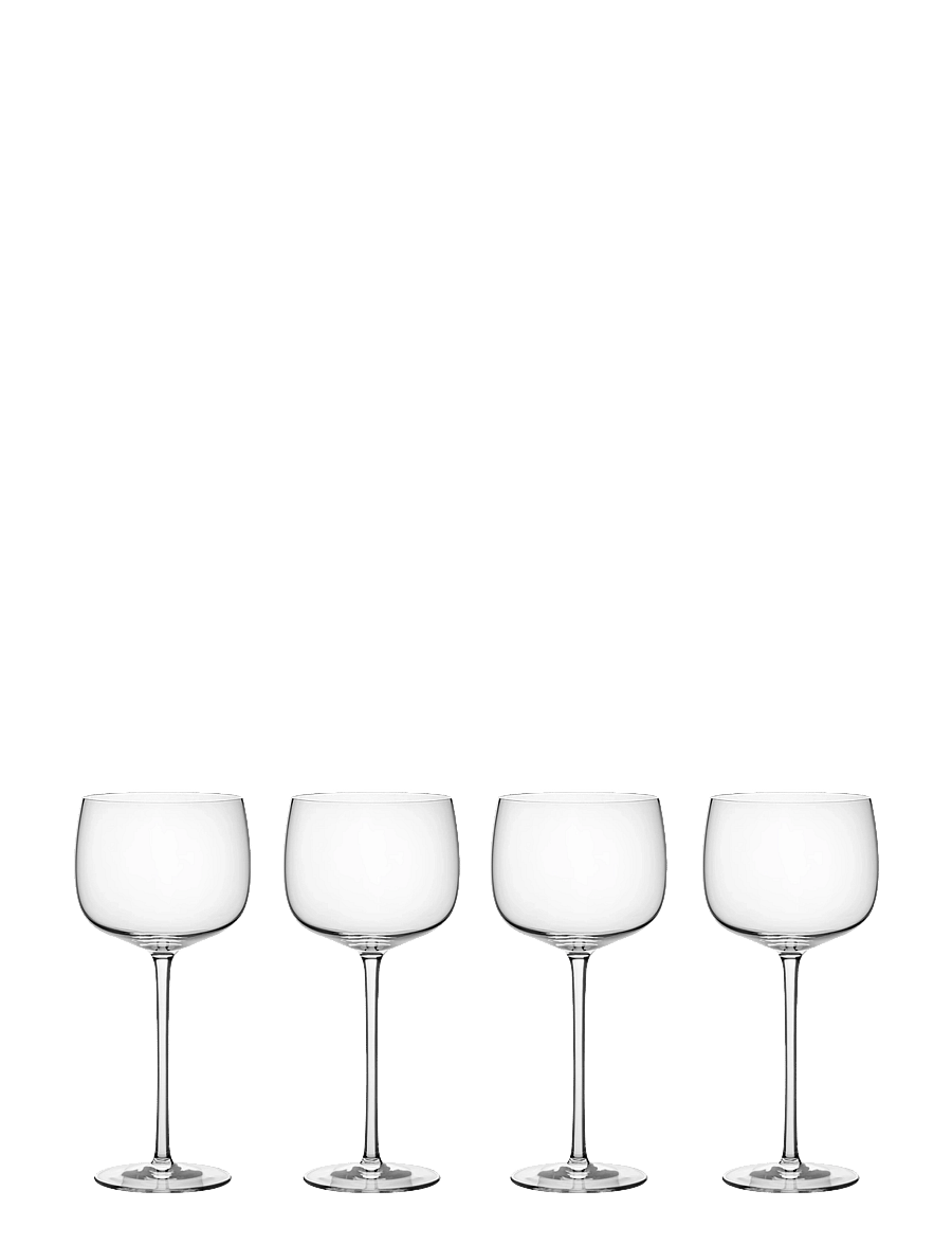 Kosta Boda - Nutid rödvinsglas 53cl 4-pack - rotweingläser - clear - 1