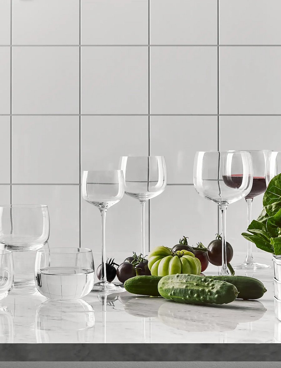 Kosta Boda - Nutid coupe glas 26cl 4-pack - cocktail & longdrinkgläser - clear - 2