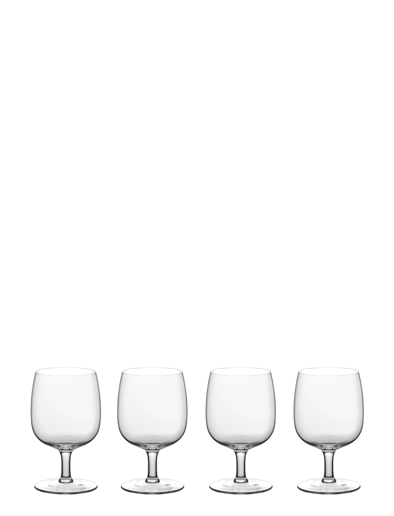 Kosta Boda Nutid ölglas 48cl 4-pack - Beer glasses - CLEAR / undefined