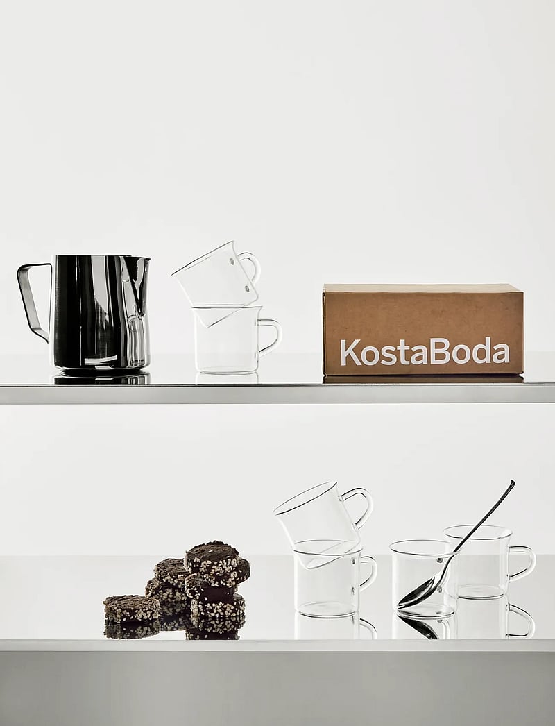 Kosta Boda - Innocent cup 14cl 4-pack - espressotassen - clear - 0