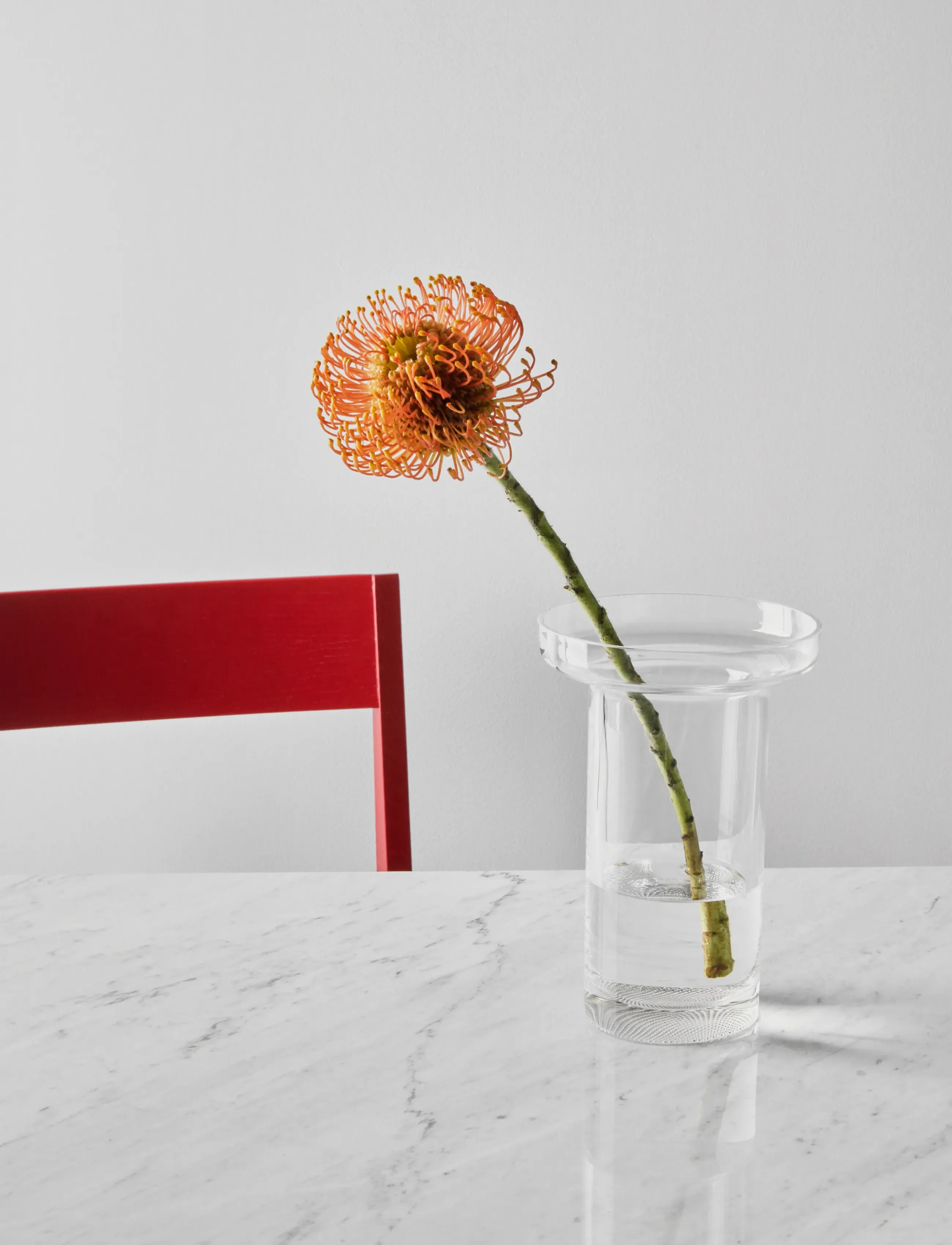 Kosta Boda - LIMELIGHT ROSE VASE H 230MM - osta hinna alusel - clear - 2