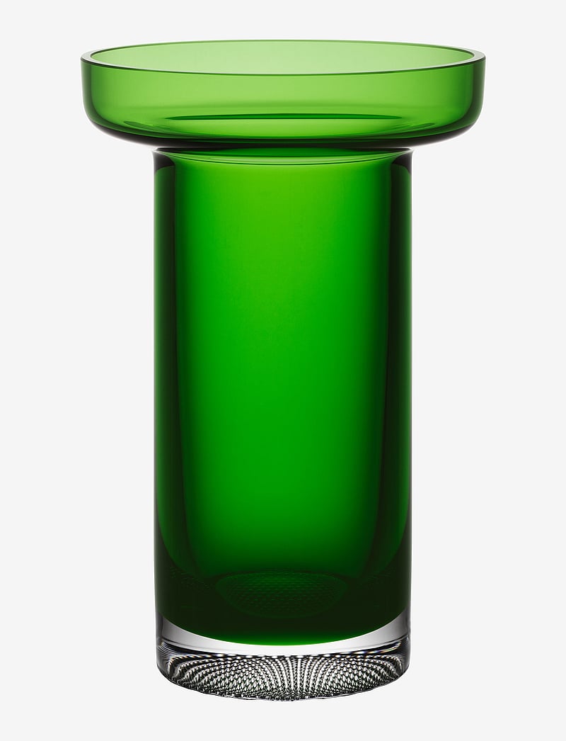 Kosta Boda - LIMELIGHT ROSE VASE APPLE GREEN H 230MM - nach preis einkaufen - green - 1