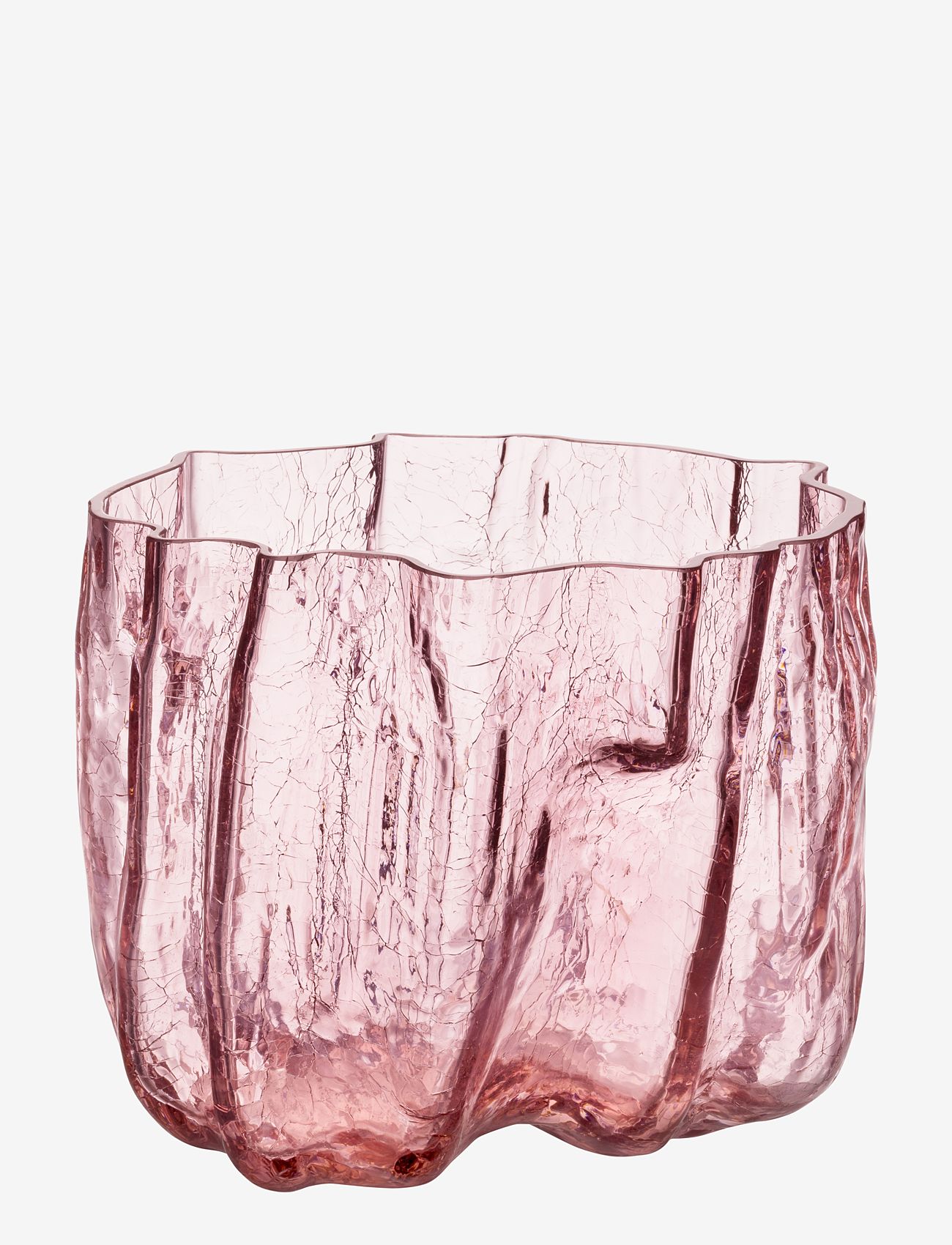 Kosta Boda - Crackle vase - sõbrapäeva kingitused - pink - 0