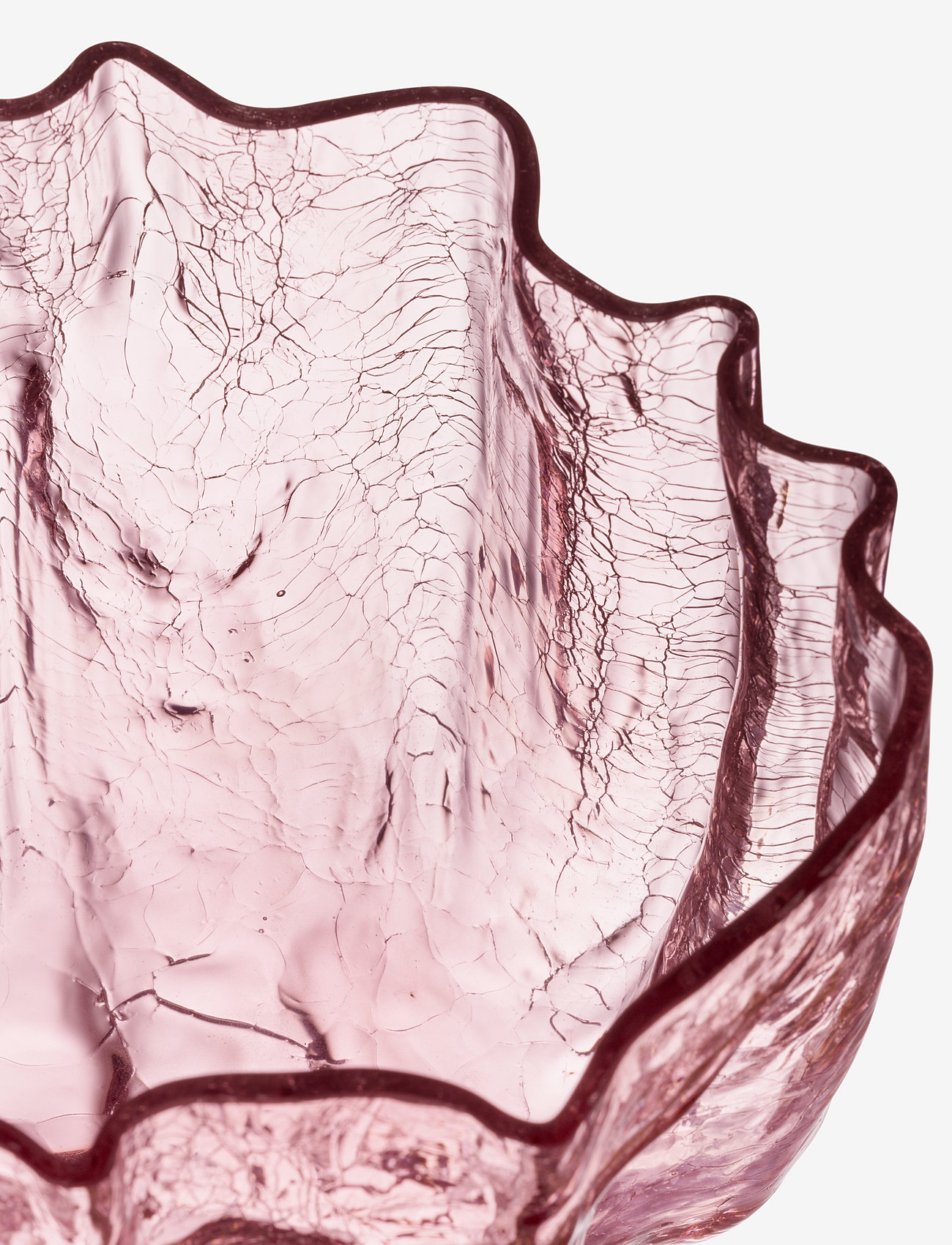 Kosta Boda - Crackle vase - sõbrapäeva kingitused - pink - 1