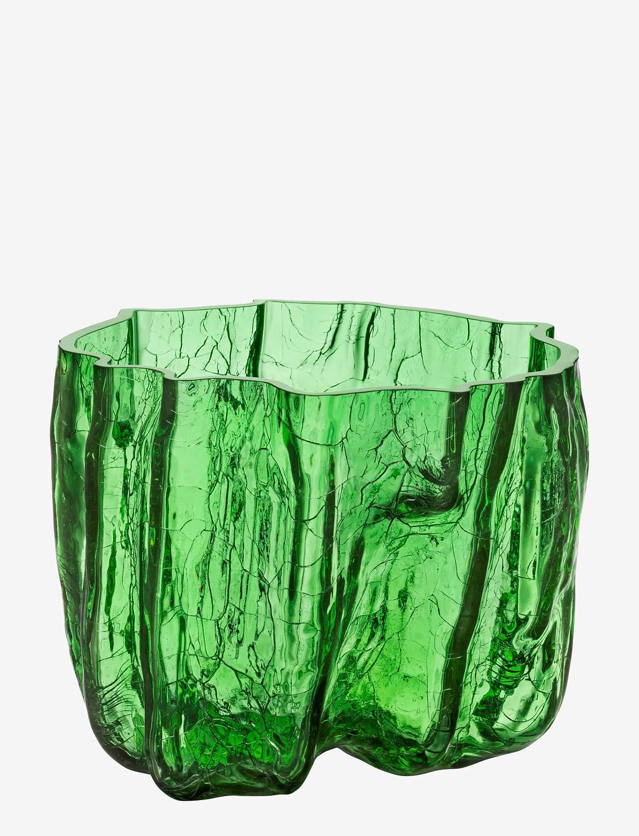 Kosta Boda - Crackle vase - große vasen - green - 0