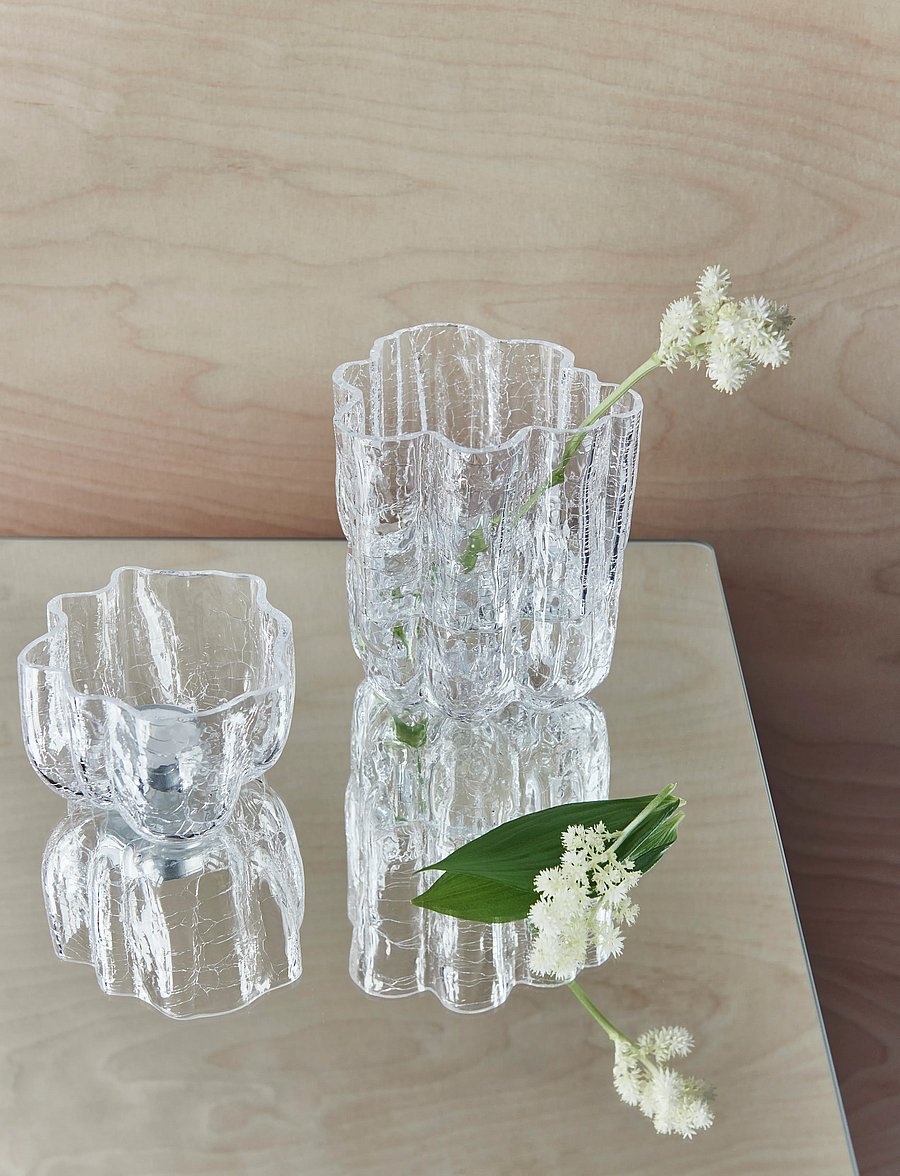 Kosta Boda - Crackle vase - vasen - clear - 4