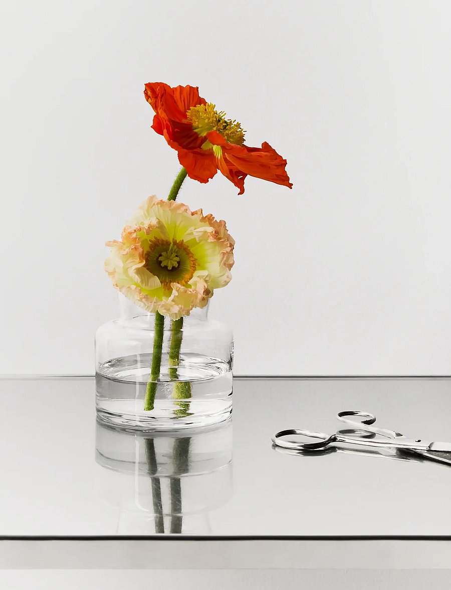 Kosta Boda - Meadow vas 115mm - vasen - clear - 0