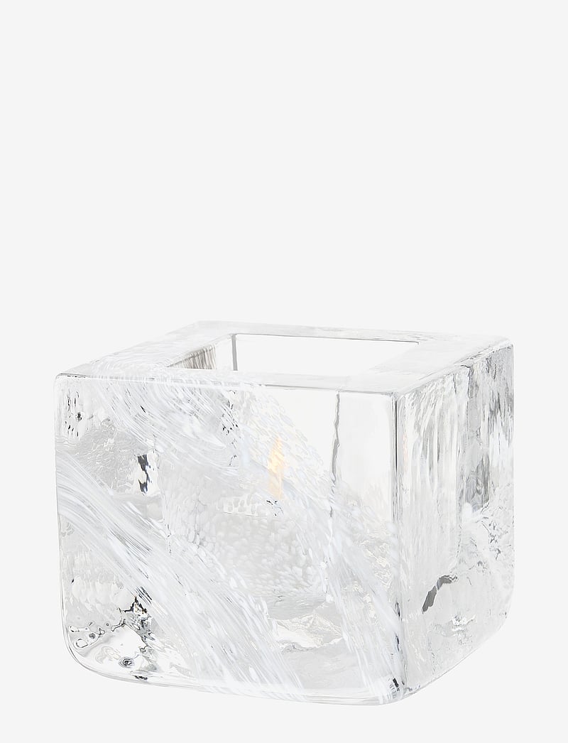 Kosta Boda - BRICK VOTIVE VIT D 85MM - osta hinna alusel - white - 0