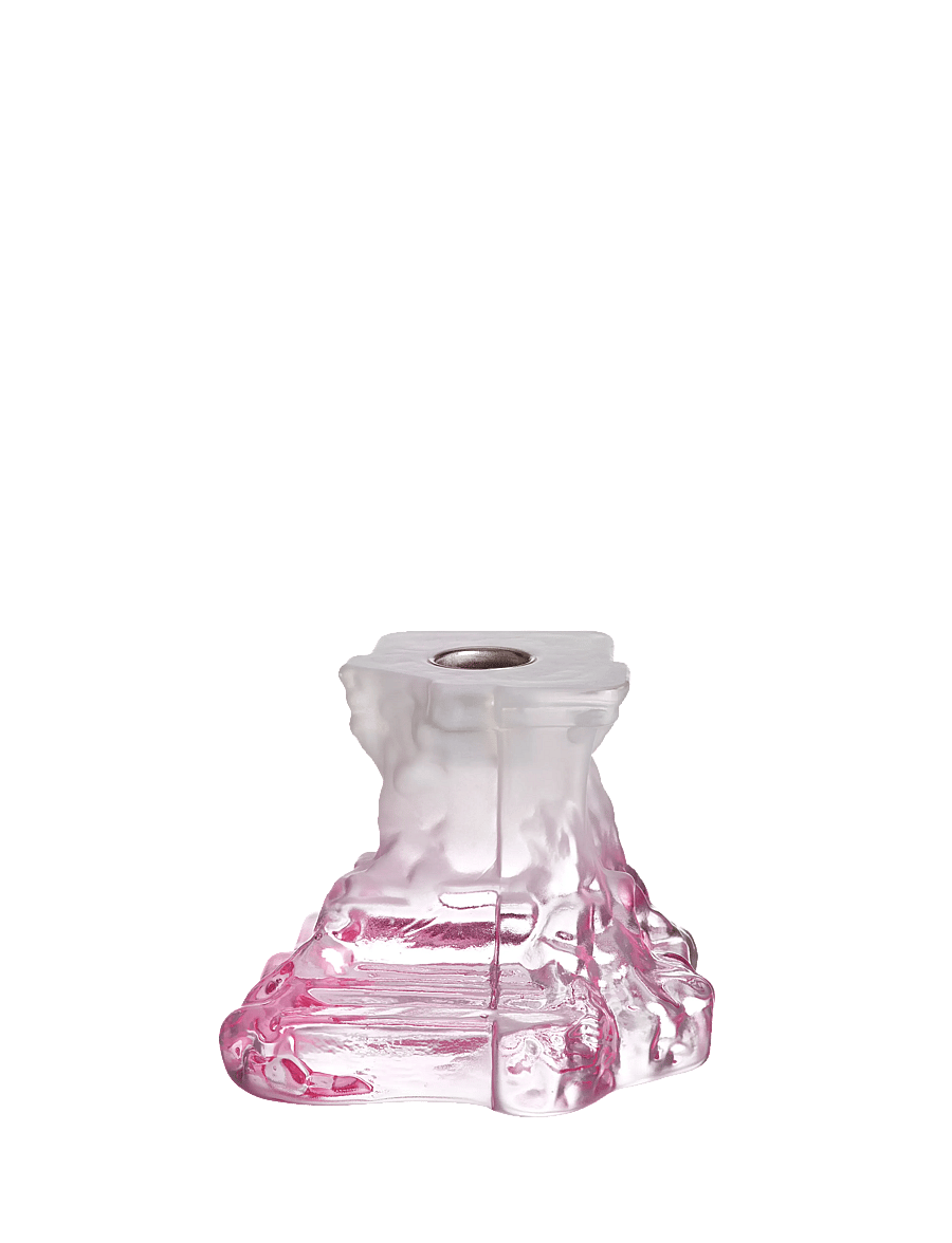 Kosta Boda - Rocky Baroque ljusstake spicy rose 95 mm - küünlajalad - spicy rose - 4