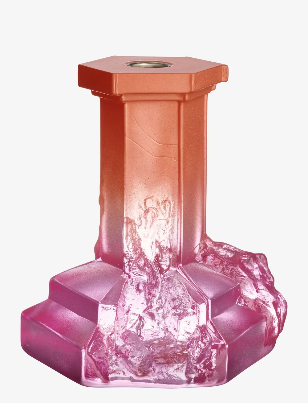 Kosta Boda - Rocky Baroque ljusstake 175mm - nach preis einkaufen - spicy rose - 0