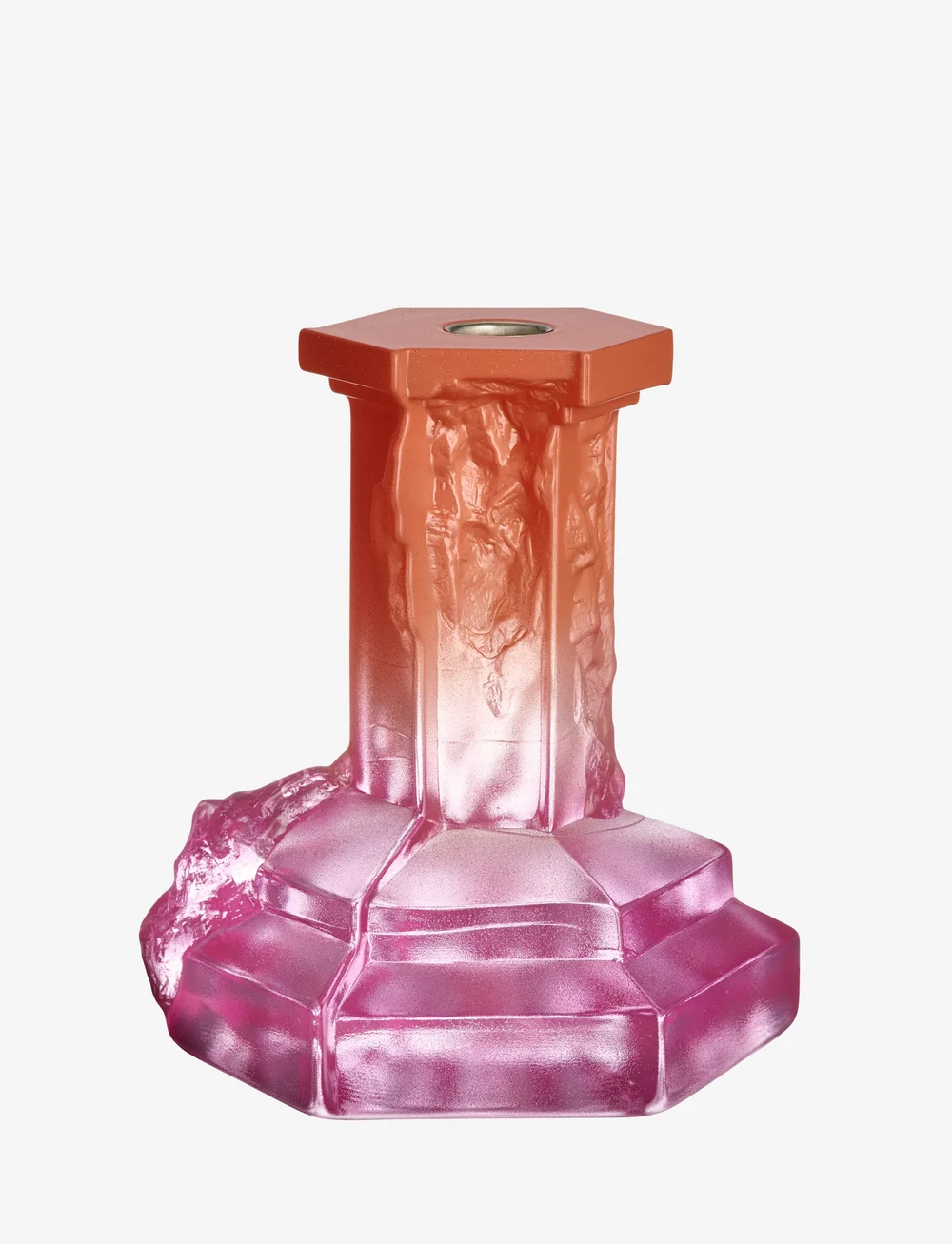 Kosta Boda - Rocky Baroque ljusstake 175mm - nach preis einkaufen - spicy rose - 3