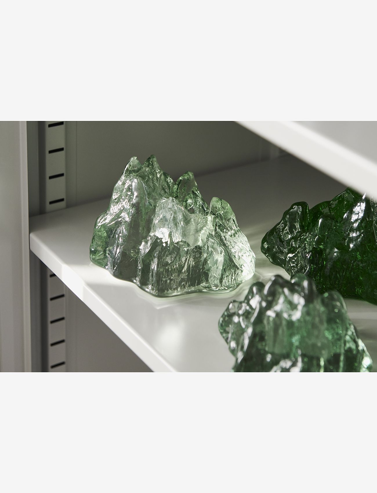 Kosta Boda - The Rock votive iron oxide 91mm - osta hinna alusel - green - 1