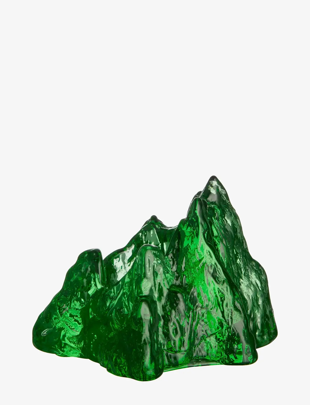 Kosta Boda - The Rock ljuslykta smaragd grön 91mm - teelichthalter - green - 1