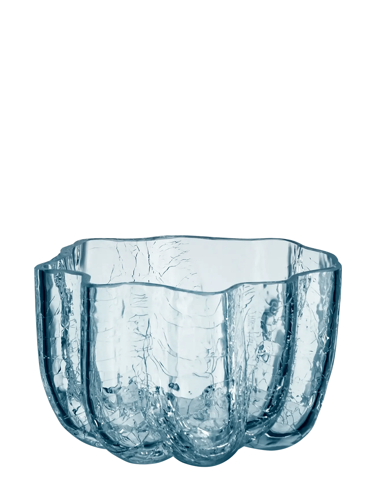 Kosta Boda | Crackle Lyslygte, Cirkulær, 58 Mm | 5.8 CM