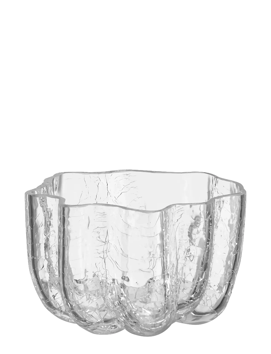 Kosta Boda - Crackle ljuslykta 58mm - teeküünlahoidjad - clear - 1