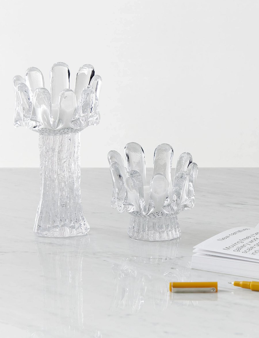 Kosta Boda - Solros 92mm - portselanist kujukesed ja skulptuurid - clear - 1