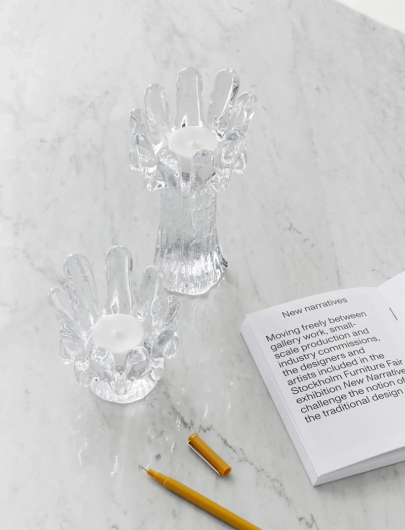 Kosta Boda - Solros 180mm - figuren & skulpturen - clear - 2