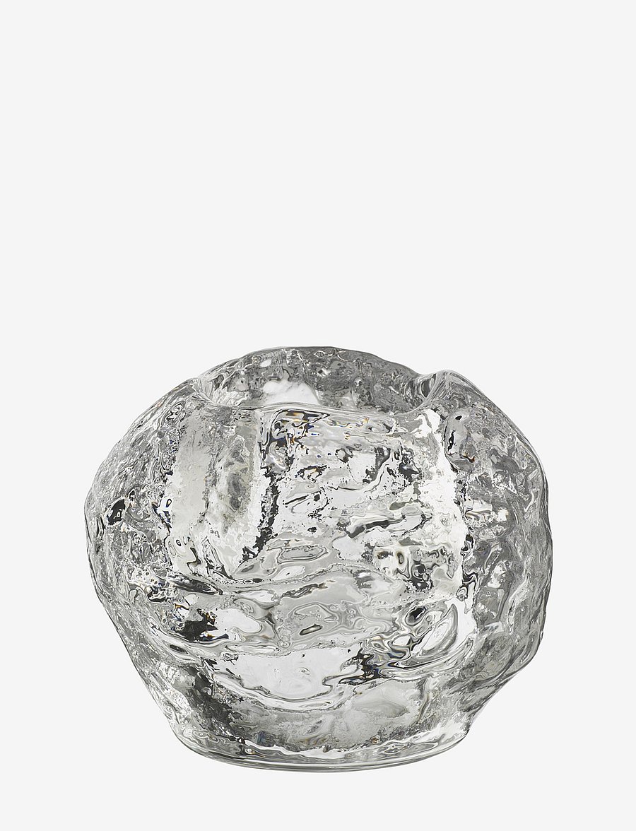 Kosta Boda - SNÖBOLL LJUSLYKTA H 70MM - teeküünlahoidjad - clear - 0