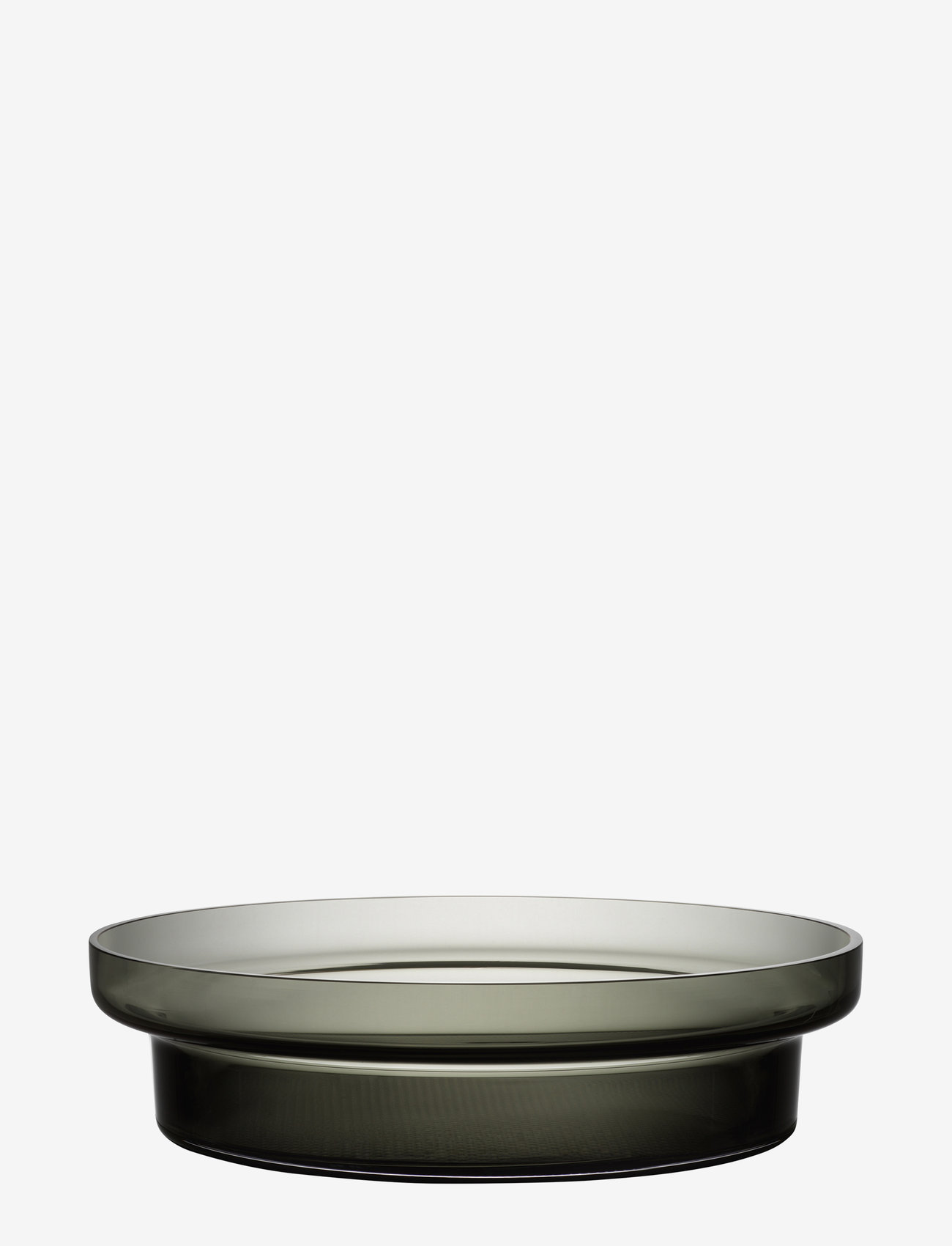 Kosta Boda - LIMELIGHT DISH GREY D 330MM - serving bowls - grey - 0