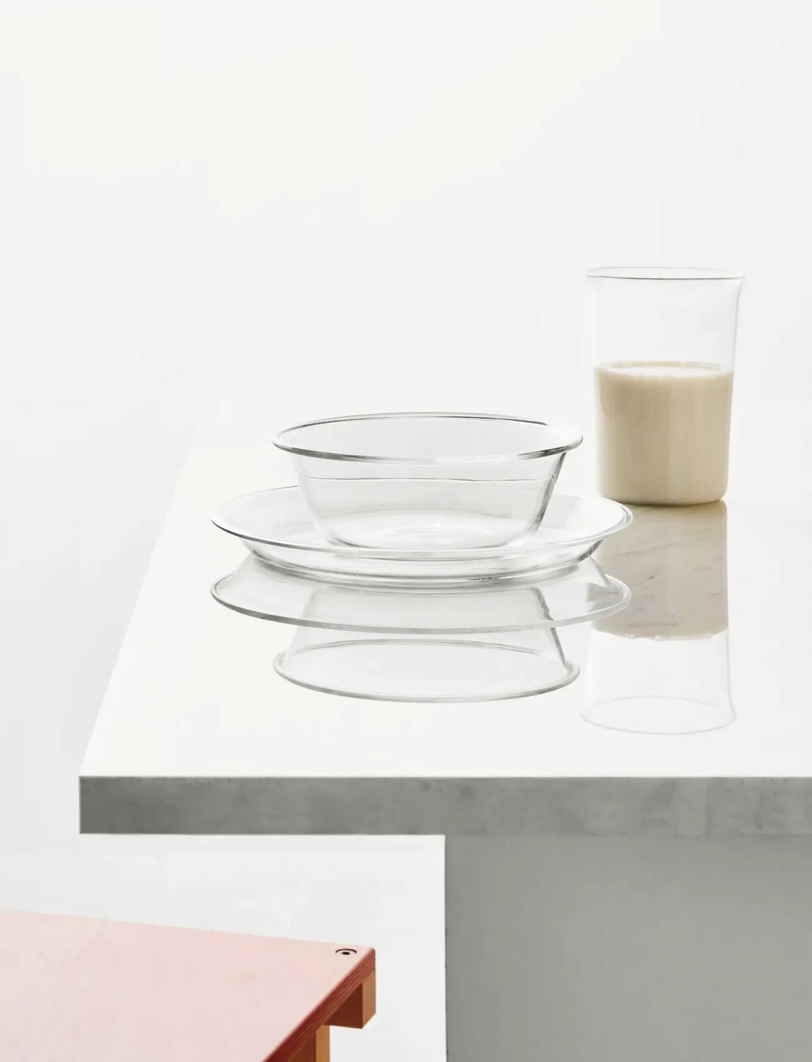 Kosta Boda Innocent Plate 145Mm 2-Pack, Ø 14.5 cm, Nude, Tallerkener > Små Tallerkener, Unisex