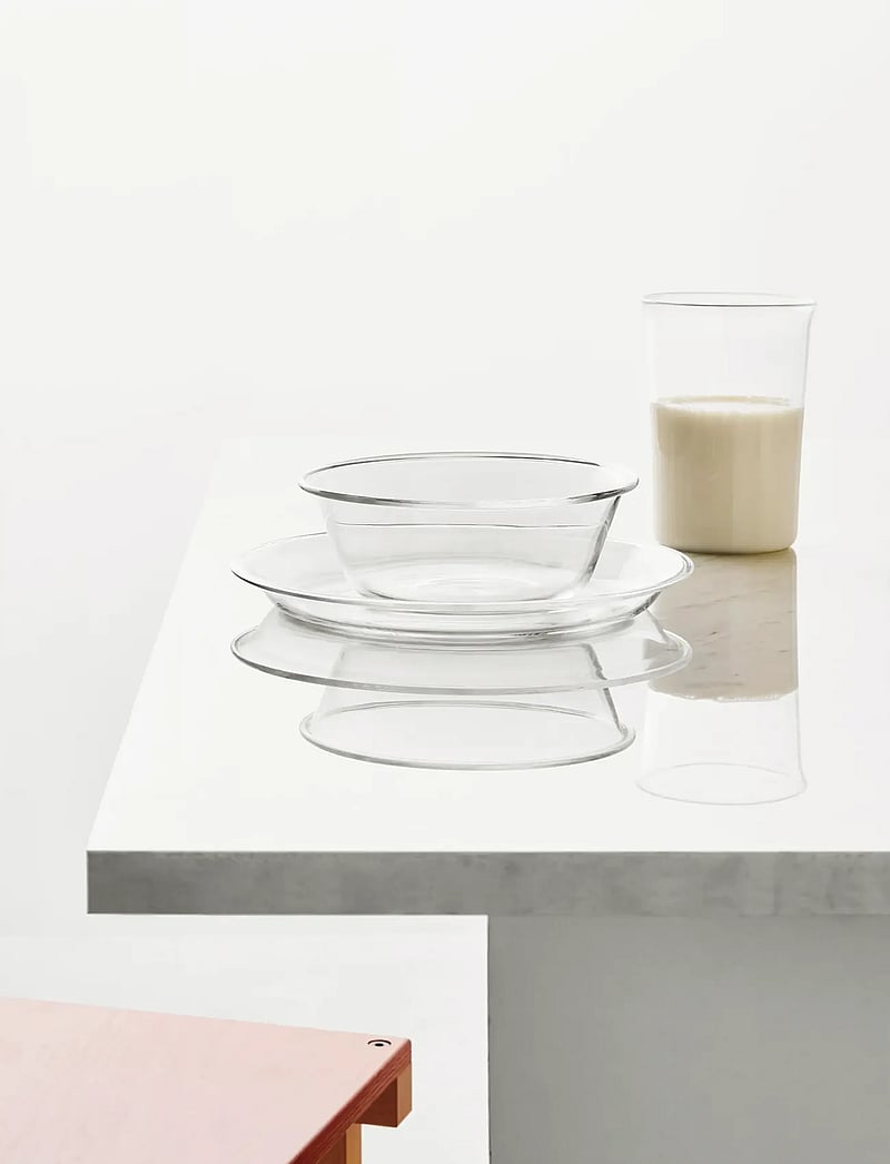 Kosta Boda - Innocent plate 195mm 2-pack - frühstücksteller - clear - 3